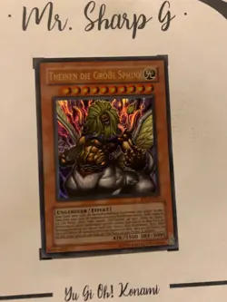 THEINEN DIE GROssE SPHINX - EP1-DE001 DE Yu-Gi-Oh! CARD ULTRA RARE HOLO KONAMI - Image 3