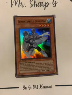 ELEMENTARHELD BUBBLEMAN - 1. AUFLAGE YSDJ-DE017 DE Yu-Gi-Oh! CARD SUPER RARE* - Image 4