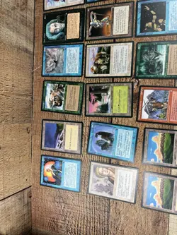 Magic: The Gathering MTG ICE AGE STARTER DECK BOX 1995 With Insert & Cards *Read - Image 3