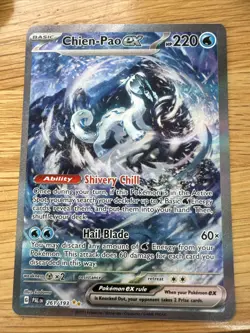 Pokemon Chien-Pao EX Scarlet & Violet Paldea Evolved Holo Card 261/193 - Image 1