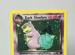 Dark Slowbro 12/82 (LP) Holo Rare Team Rocket Unlimited 1996 WOtC Pokemon Card - Image 3