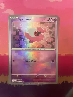 Pokemon Card Spritzee Masterball Prismatic Evolutions 038/131 Near Mint - Image 1