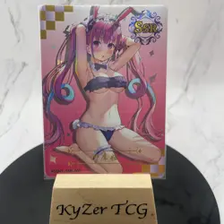 Minato Aqua SSR XGSN2-SSR-001 Starlight Star Girl II Goddess Story Anime Card - Image 1