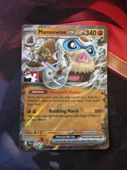 Pokemon TCG Mamoswine Ex Series 7 Prize Pack 079/159 - Image 1