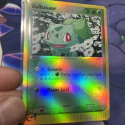 Pokemon Bulbasaur 39/95 Reverse Holofoil EX Team Magma vs. Aqua 2004 - Image 1