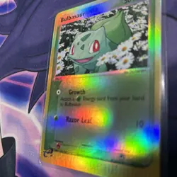 Pokemon Bulbasaur 39/95 Reverse Holofoil EX Team Magma vs. Aqua 2004 - Image 2