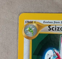 SCIZOR BLACK STAR PROMO 33 Pokemon WOTC NM - Image 5