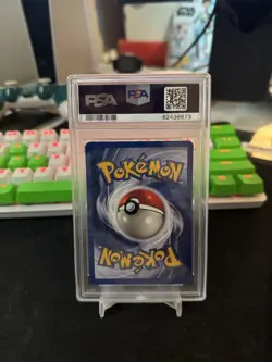 PSA 10 GEM MINT 1999 Pokemon Base Set Shadowless Abra # 43/102 - Image 2