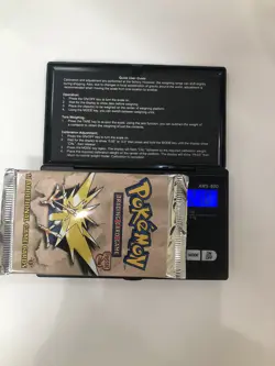 Pokemon 1ST EDITION FOSSIL Set Sealed Booster Pack WEIGHED 21.0g - Image 3