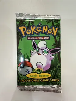 1999 First Edition Pokemon Jungle Booster Pack 20.7 Wigglytuff Wotc 742818060639 - Image 1