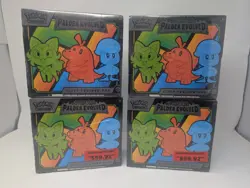 4x Pokemon TCG SV Paldea Evolved ETB Factory Sealed- Slight tears and dings - Image 1