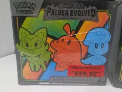 4x Pokemon TCG SV Paldea Evolved ETB Factory Sealed- Slight tears and dings - Image 2