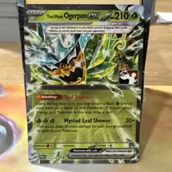 Teal Mask Ogerpon Ex 025/167 Stamped Foil - PLAY! Pokemon Prize Pack Series 7 - Image 1