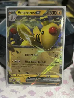 Pokemon TCG Ampharos EX #16 SVP Black Star Promo Scarlet and Violet - Image 1