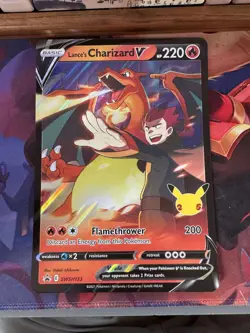 LANCE'S CHARIZARD V SWSH133 JUMBO Sword & Shield Promo - Pokemon TCG - Image 1