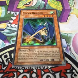 Spear Dragon LOD-035 Super Rare Unlimited Moderate Play Yugioh - Image 1