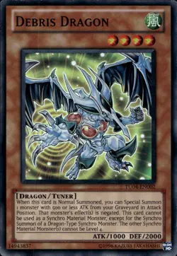 Debris Dragon Turbo Pack EU Print Super TU04-EN002 Yu-Gi-Oh! - Image 1