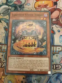 Yu-Gi-Oh! Labrynth Stovie Torbie OP23-EN004 Super Rare - Image 1