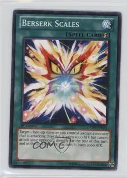 Berserk Scales 1st Ed. YuGiOh Galactic Overlord #GAOV-EN054 - Image 1