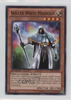 Skilled White Magician 1st Ed. YuGiOh Starter Deck: Yugi Reloaded #YSYR-EN012 - Image 1