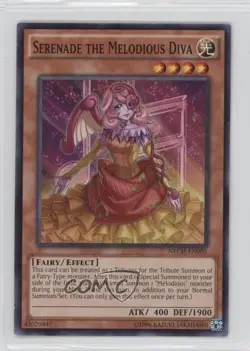 Serenade the Melodious Diva Unlimited YuGiOh The New Challengers #NECH-EN005 - Image 1