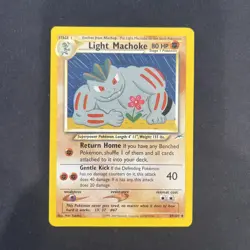 Light Machoke Neo Destiny 49/105 WOTC Pokemon cards TCG - Image 1