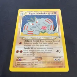 Light Machoke Neo Destiny 49/105 WOTC Pokemon cards TCG - Image 2