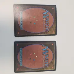 Magic The Gathering MTG 2x Red Elemental Blast 4th Edition 1995 +free cards. - Image 2