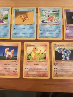 Pokemon TCG Shadowless Base Set Lot (7 Cards) - WOTC 1999 - Squirtle,... - Image 3