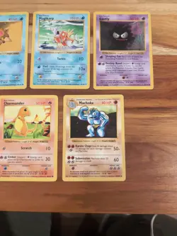Pokemon TCG Shadowless Base Set Lot (7 Cards) - WOTC 1999 - Squirtle,... - Image 4
