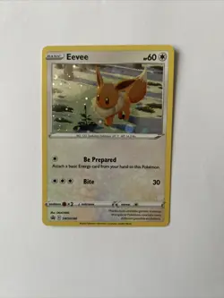 Eevee SWSH190 M/NM -Rare Holo Pokemon Card- Black Star Promo (32) - Image 1