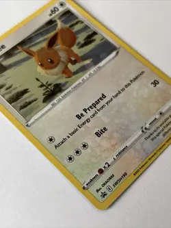 Eevee SWSH190 M/NM -Rare Holo Pokemon Card- Black Star Promo (32) - Image 5