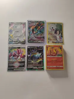 Pokemon Sealed Moltres Pre Release Promo Pack/Full Art/Drapion Holo Cards - Image 1