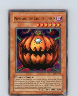 Yu-Gi-Oh TCG Pumpking The King Of Ghosts MRD-079 Unlimited Common Card Played LP - Image 1