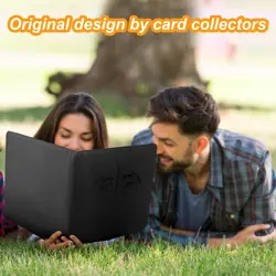 Toploader Binder,Card Holder 9 Pocket Sleeves Hold up 288 Cards. Album Book C... - Image 2