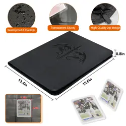 Toploader Binder,Card Holder 9 Pocket Sleeves Hold up 288 Cards. Album Book C... - Image 3