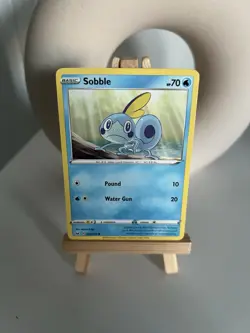 Pokemon Card 055/202 Sobble / Sword and Shield / Base Set - Image 1
