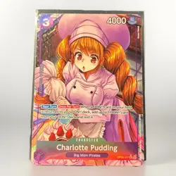 One Piece 3x Secret Rare Purple Cards - Sanji, Charlotte Pudding, Porche - Mint! - Image 4