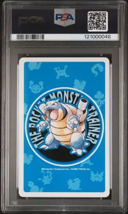PSA 10 Nidoking 3 of Spades Blue Playing Poker Card 1998 Japanese Pokemon POP 1 - Image 2