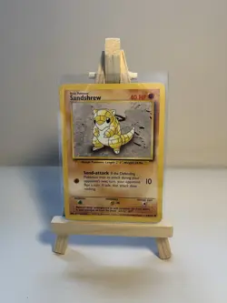 Pokemon TCG Sandshrew Base Set, Card 62/102, Regular LP - Image 1