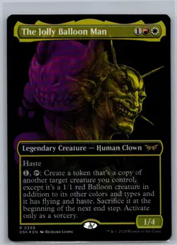 Duskmourn House of Horror #359 The Jolly Balloon Man Showcase Foil - Image 1