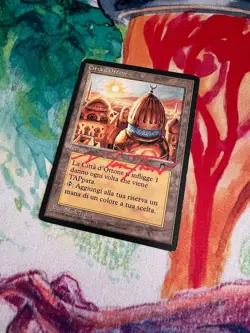 CITTA' D'OTTONE / CITY OF BRASS ITA MAGIC THE GATHERING MTG SIGNED MARK TEDIN - Image 2