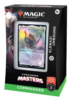 MTG Commander Masters Deck Display - 4 Decks - SEALED NEW - Image 2