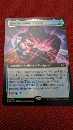 The Dominion Bracelet (Extended Art) Edge of Eternities Foil - Image 1