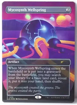 Mycosynth Wellspring [Near Mint] *Rainbow Foil* {Secret Lair Drop Winter 2023} - Image 1