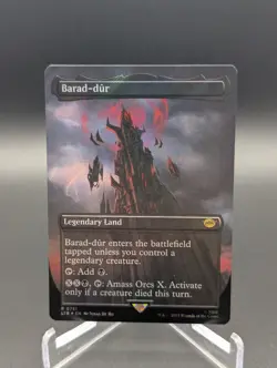 Barad-dur (0751) (Borderless) (Surge Foil) Universes Beyond: the Lord of the... - Image 1