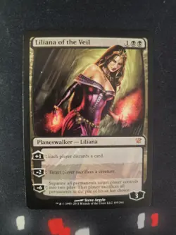 Liliana of the Veil NM #105 Innistrad MTG - Image 1