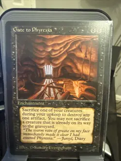 Gate to Phyrexia Antiquities Regular - Image 1