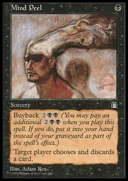 MTG MIND PEEL EXC - SCORTICARE LA MENTE - STR - MAGIC - Image 1