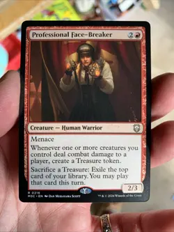 Professional Face-Breaker 0216 Rare Non Foil Modern Horizons 3 MTG Near Mint - Image 1